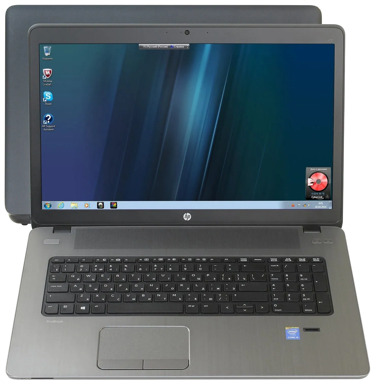 Настройка ОС HP ProBook 470 G2