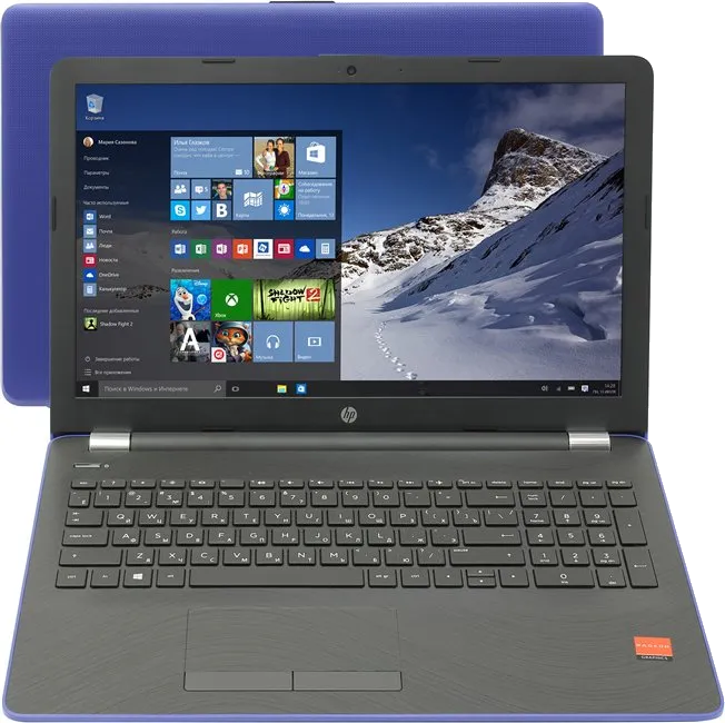 Настройка ОС HP 15-bw534urc