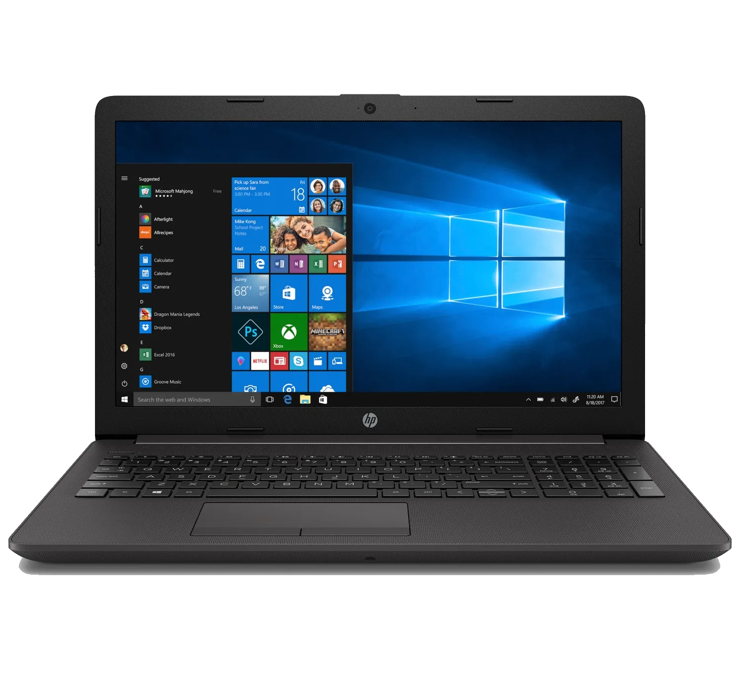 Настройка ОС HP 15-BC417UR