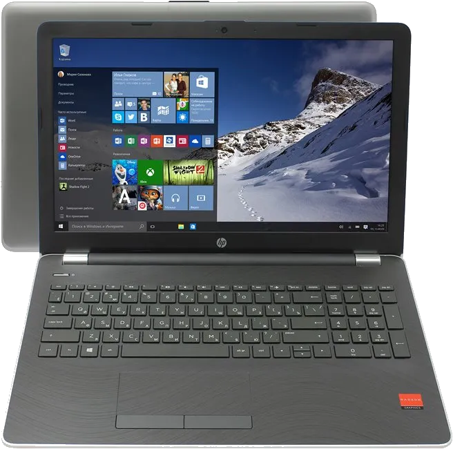 Настройка ОС HP 15-BW082UR