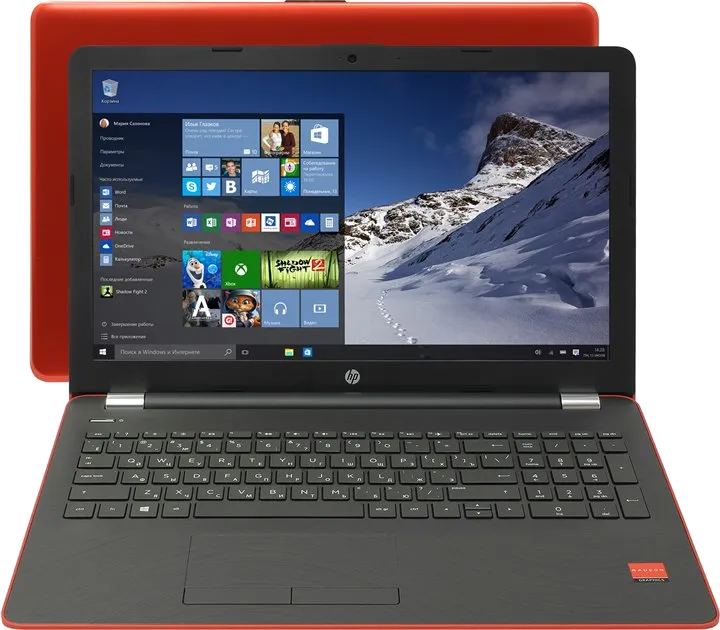 Настройка ОС HP 15-BW048UR