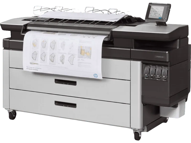 Замена ножа HP PageWide XL 4600
