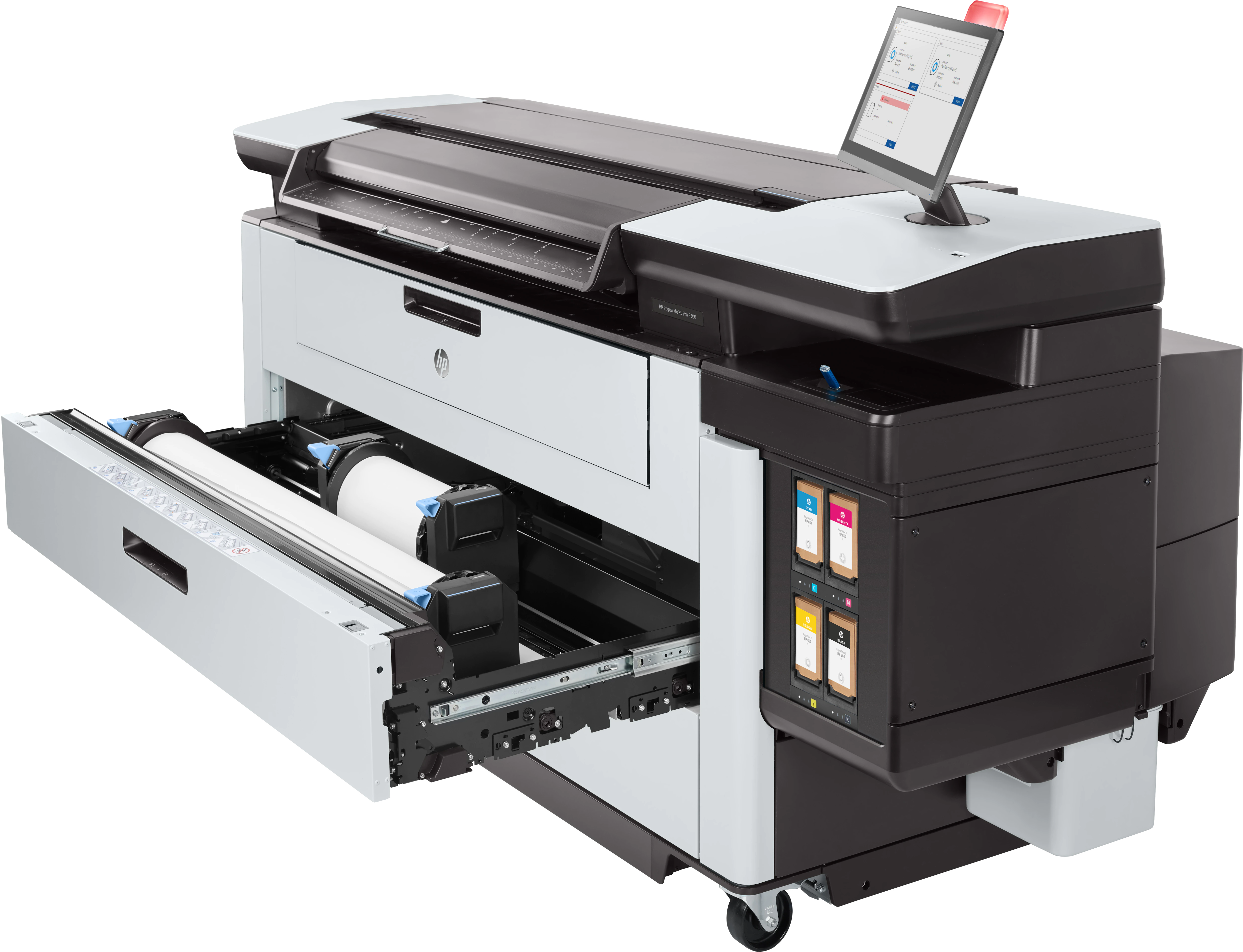Замена ножа HP PageWide XL 4200