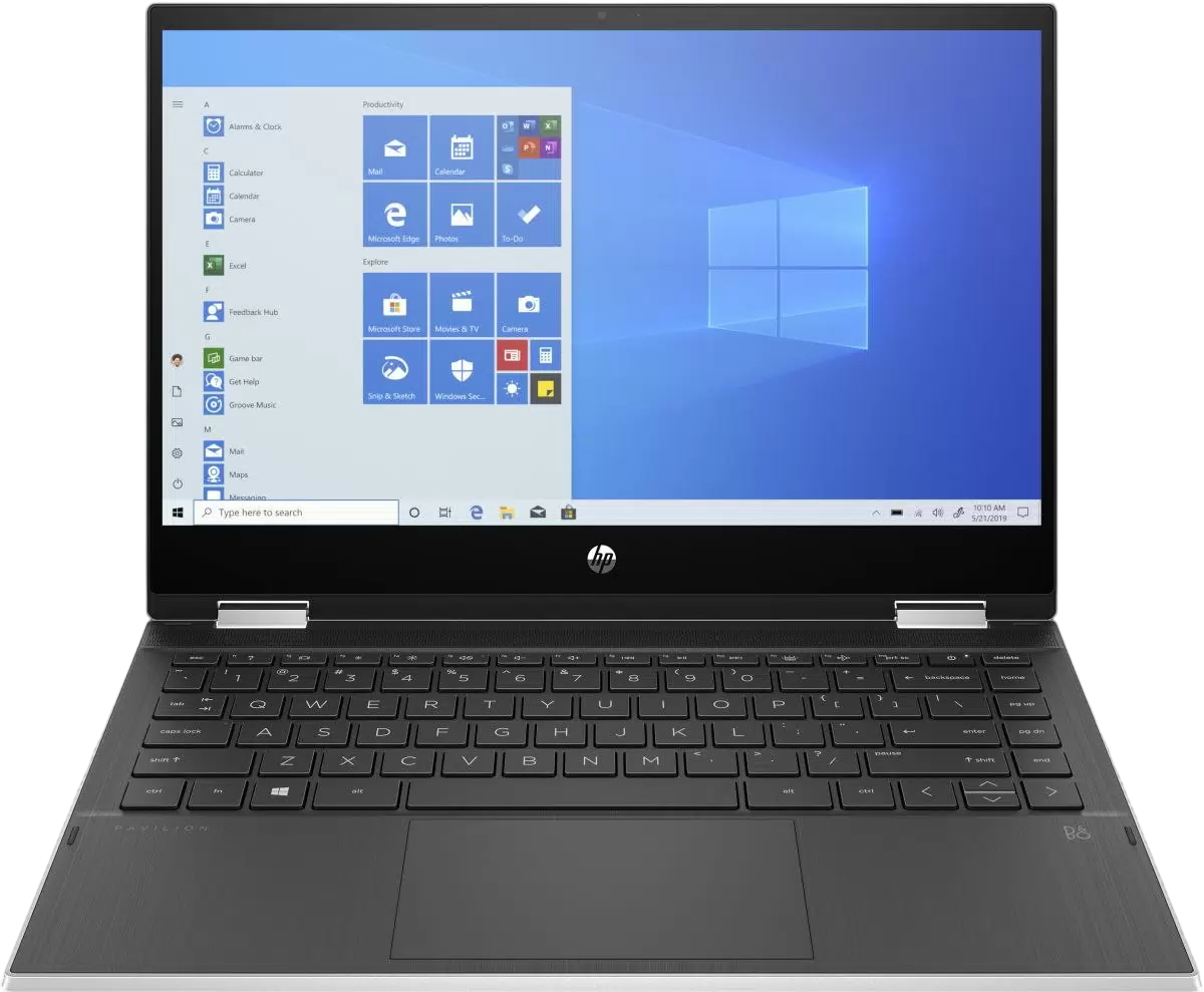 Настройка ОС HP Pavilion x360 14